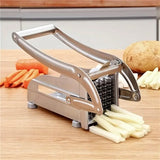 Potato Chipper Cutter French Fries Slicer Maker Meat Chopper Cutting Machine Kitchen Tool