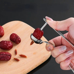 Stainless Steel Red Date Jujube Pit Remover Kitchen Household Tool ﻿