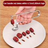 Stainless Steel Red Date Jujube Pit Remover Kitchen Household Tool ﻿