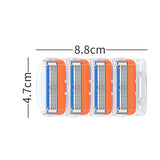 32-Piece Replacement Razor Blades Compatible with Gillette Fusion