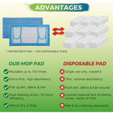 Reusable Microfiber Mop Pads for Swiffer Sweeper