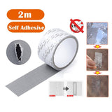 Screen Window Repair Tape 2M Self-Adhesive Durable Fiberglass Mesh Tape