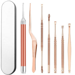 7 Pcs Ear Cleansing Ear Cleaner Earwax Removal Tool Set Kit