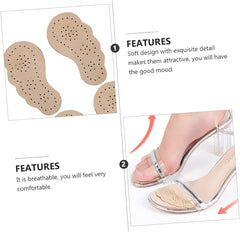 Non-Slip Forefoot Insole Pad Shoe Inserts for Women Sandals