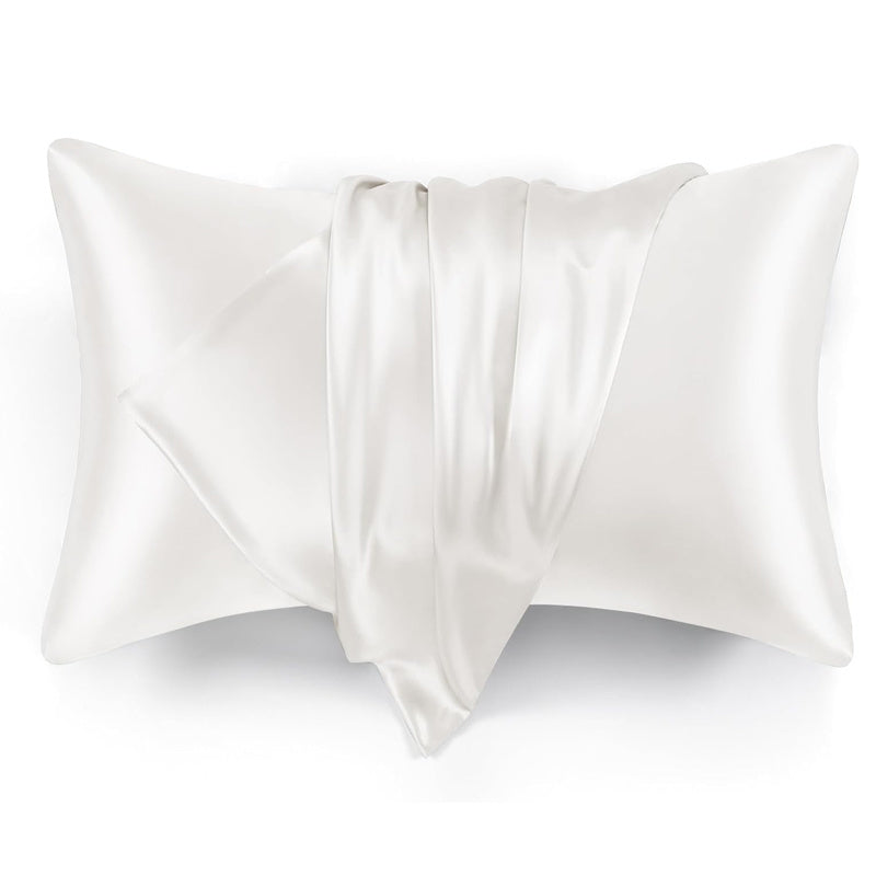 Satin Cooling Pillow Covers  Pillowcase with Envelope Closure