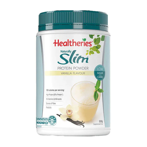 Healtheries Slim Protein Powder Vanilla Flavour 500g