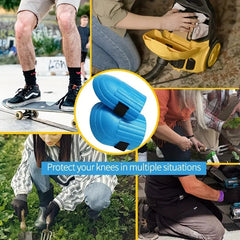 1 Pair Soft Foam Knee Pads Sport Kneepad For Knee Protection