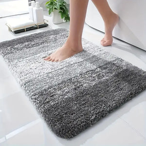 Luxury Soft Shaggy Bathroom Rug Non-Slip Absorbent Plush Bath Mat