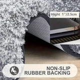 Luxury Soft Shaggy Bathroom Rug Non-Slip Absorbent Plush Bath Mat