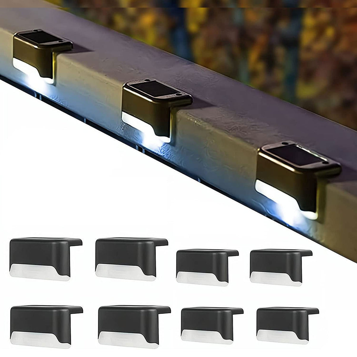 Outdoor LED Solar Powered Waterproof Stair and Garden Light