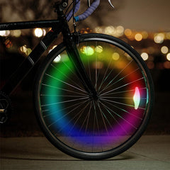 Bike Bicycle Cycling Spoke Wire Tire Tyre Wheel LED Bright Lamp 2Pcs