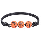 15 Pcs Sports Party Favors Charm Bead Ball Bracelets Wristbands Gifts