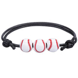 15 Pcs Sports Party Favors Charm Bead Ball Bracelets Wristbands Gifts