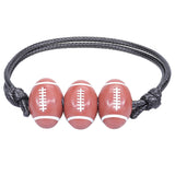 15 Pcs Sports Party Favors Charm Bead Ball Bracelets Wristbands Gifts