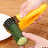 Stainless Steel Blade Banana Slicer