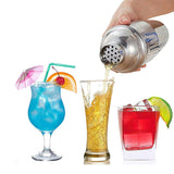 5pcs Stainless Steel Cocktail Shaker Set Bartender Kit