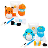 Beginner Crochet Kit with Crochet Hooks Yarn Set DIY Knitting Stuffed Animal Kit