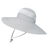 Super Wide Brim Bucket Hat UPF50+ Waterproof Sun Hat