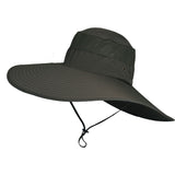 Super Wide Brim Bucket Hat UPF50+ Waterproof Sun Hat