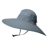 Super Wide Brim Bucket Hat UPF50+ Waterproof Sun Hat