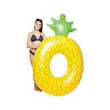 Inflatable Giant Pineapple Pool Float Swimming Ring Fun Water Toy Inner Tube