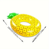 Inflatable Giant Pineapple Pool Float Swimming Ring Fun Water Toy Inner Tube