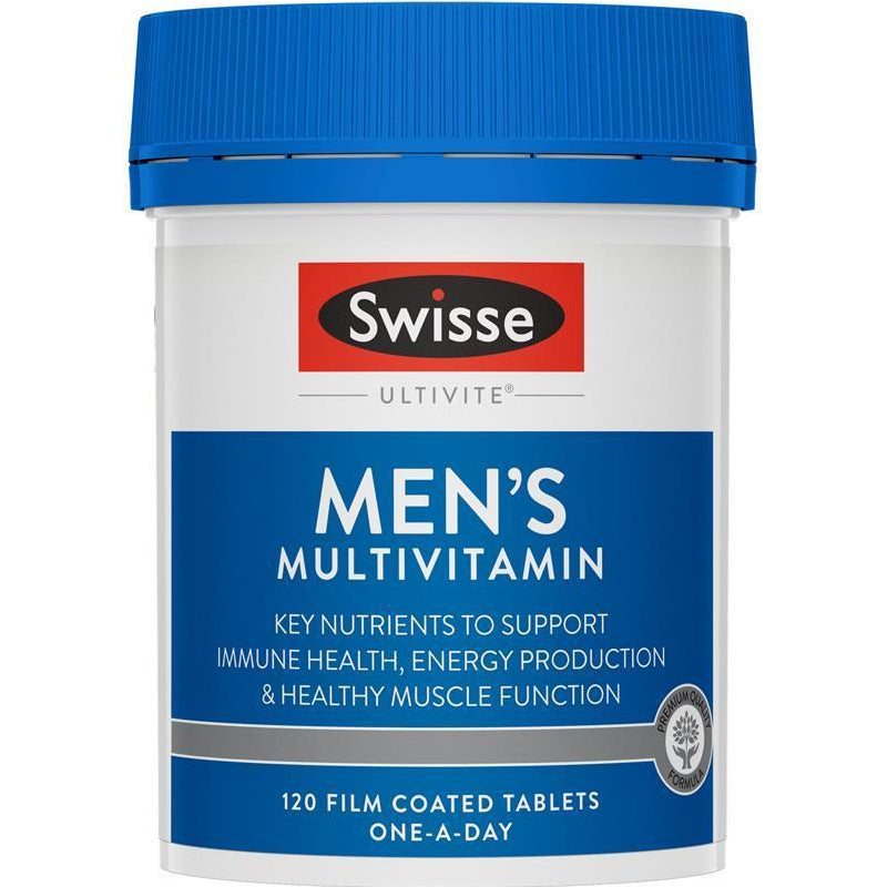 Swisse Men's Ultivite Multivitamin - 120 Tablets