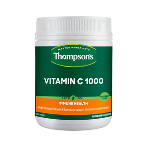 THOMPSON'S Vitamin C 1000mg 150 Chewable Tablets