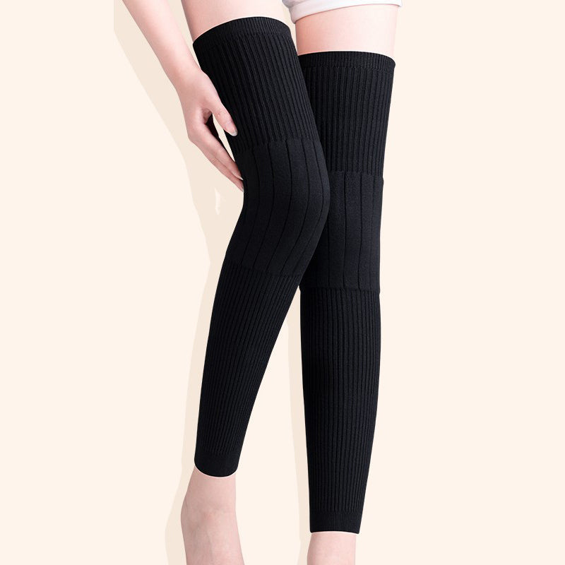 Thermal Cashmere Wool Knee Brace Leg Warmers