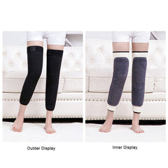 Thicken Prevent Arthritis Knee Warmers Thermal Plush Leg Knee Pad