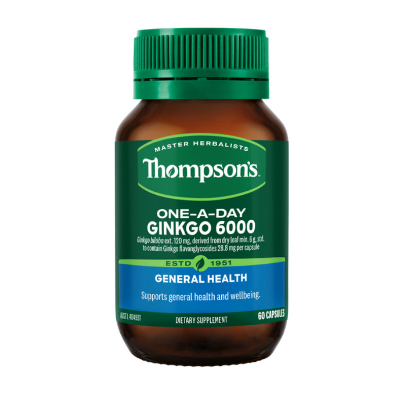 Thompson's One-A-Day Ginkgo 6000 - 60 Capsules