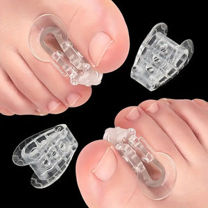 Silicone Gel Toe Separator Spacer Straightener Relief Foot Bunion Pain