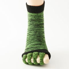 Toe Separator Massage Cotton Bunion Socks Yoga Sports GYM