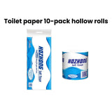 Toilet Paper Rolls 10 Rolls 3 Layers Extra Soft Strong Absorbent Tissue