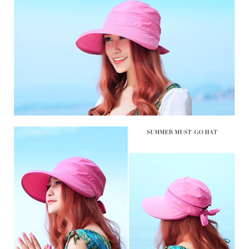 Simplicity Hats for Women UPF 50+ UV Sun Protective Convertible Beach Visor Hat