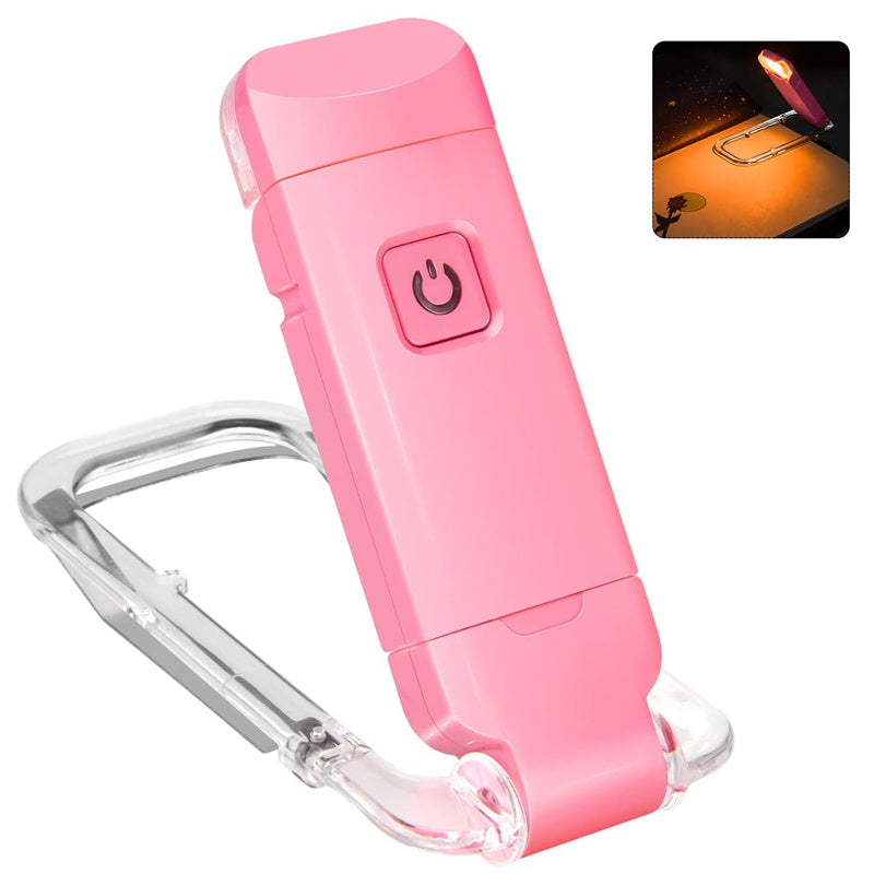 USB Rechargeable Book Clip On Light for Reading
