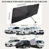 UV Protection Car Sunshade Easy-Install Portable Foldable for Vehicle Sun Defense