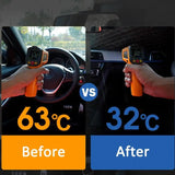 UV Protection Car Sunshade Easy-Install Portable Foldable for Vehicle Sun Defense