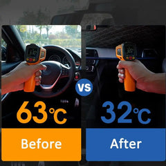 UV Protection Car Sunshade Easy-Install Portable Foldable for Vehicle Sun Defense