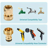 1 Set Universal Brass Garden Hose Connectors