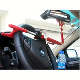 Universal Key Lock Steering Wheel Lock Adjustable Anti-Theft Device