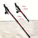 Lightweight Foldable Retractable Trekking Poles Adjustable Hiking Walking Sticks