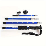 Lightweight Foldable Retractable Trekking Poles Adjustable Hiking Walking Sticks