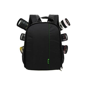 Waterproof Shockproof DSLR Camera Backpack with Padded Dividers