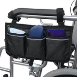 Wheelchair Side Bag Waterproof Armrest Pouch