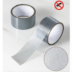 Adhesive & Waterproof Window Screen Fiberglass Covering Mesh Repair Patch Tape