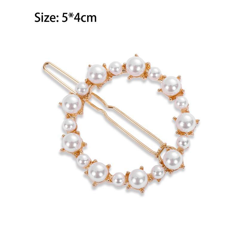 Fashion Barrette Women Elegant Korean Hair Clip Snap Stick Hairpin Bobby Pin Headwear Accessories