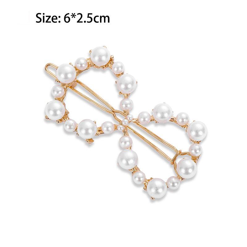 Fashion Barrette Women Elegant Korean Hair Clip Snap Stick Hairpin Bobby Pin Headwear Accessories