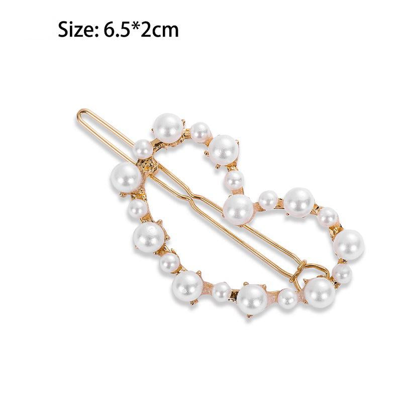 Fashion Barrette Women Elegant Korean Hair Clip Snap Stick Hairpin Bobby Pin Headwear Accessories