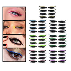 Reusable Eyeliner Eyelash Stickers Eyelid Tape Invisible Self-adhesive Eye Line ﻿